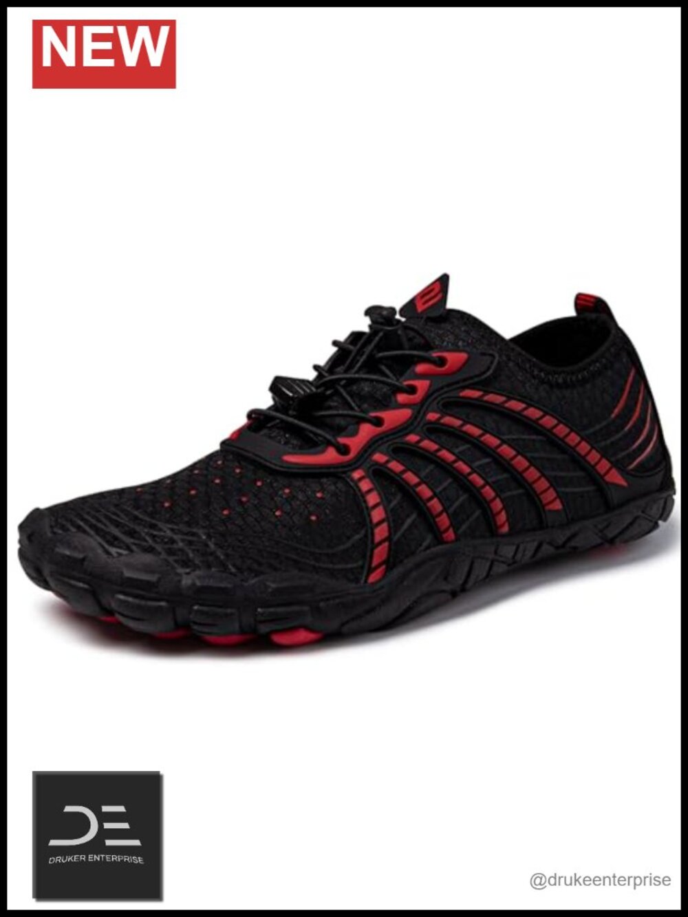 Quick Dry Barefoot Water Shoes With Drainage Holes For Hiking
